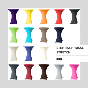 Stehtischusse Stretch - 70cm, BUNT